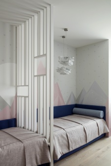 Фото интерьера детской квартиры в стиле минимализм