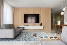 Фото интерьера гостиной квартиры в стиле минимализм