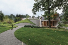 Фото фасада дома в стиле минимализм