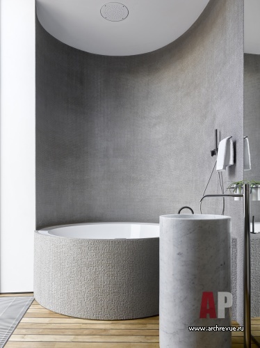 Фото интерьера ванной в стиле минимализм