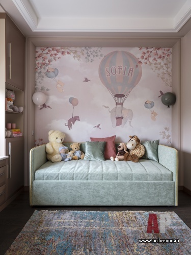 Фото интерьера детской дома в стиле фьюжн