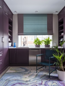 Фото интерьера постирочной дома в стиле фьюжн