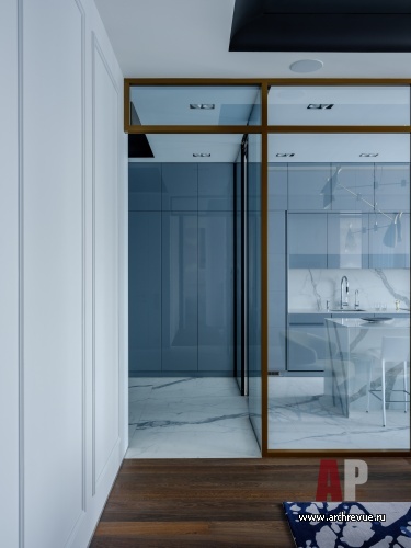 Фото интерьера коридора квартиры в современном стиле