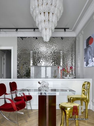 Фото интерьера кухни квартиры в стиле китч