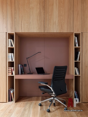 Фото интерьера кабинета квартиры в стиле эко