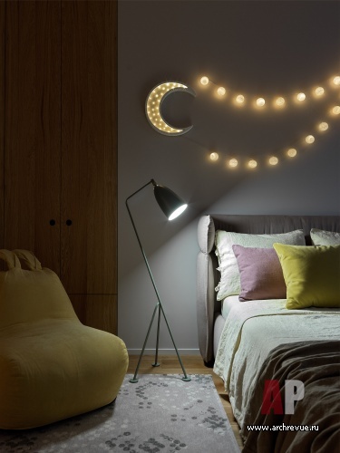 Фото интерьера детской квартиры в стиле эко