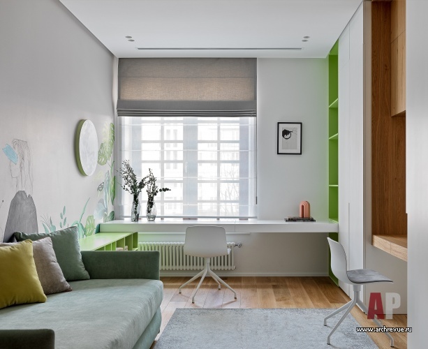 Фото интерьера детской квартиры в стиле эко