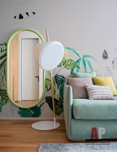 Фото интерьера детской квартиры в стиле эко