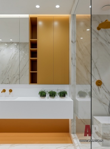 Фото интерьера санузла квартиры в стиле эко