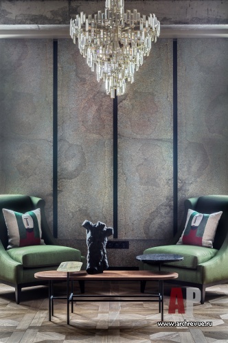 Фото интерьера гостиной квартиры в стиле лофт