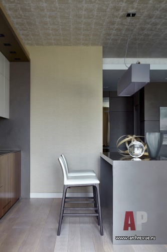 Фото интерьера кухни квартиры в современном стиле