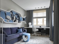 Фото интерьера детской квартиры в современном стиле