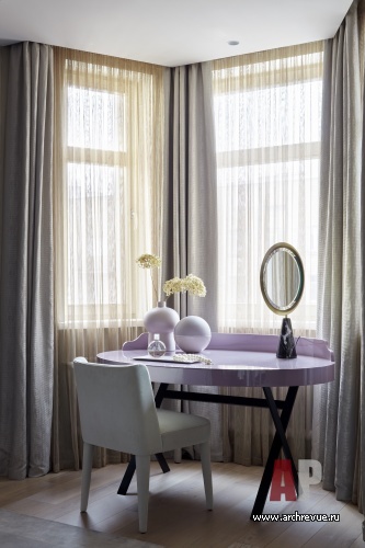 Фото интерьера будуара квартиры в современном стиле