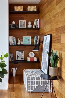 Фото интерьера входной зоны квартиры в скандинавском стиле