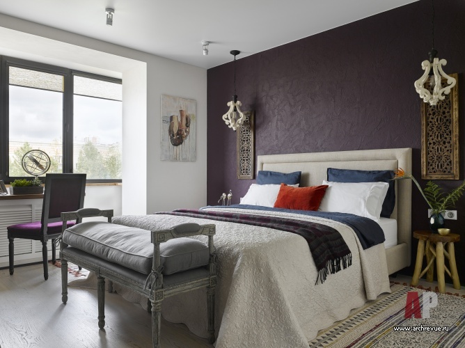 Фото интерьера гостевой квартиры в восточном стиле