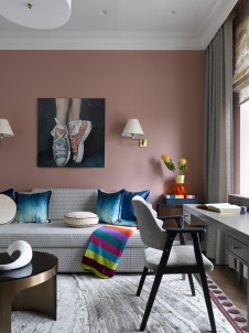 Фото интерьера детской квартиры в американском стиле