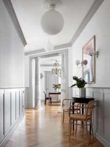 Фото интерьера входной зоны квартиры в стиле фьюжн