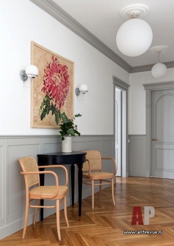 Фото интерьера коридора квартиры в стиле фьюжн