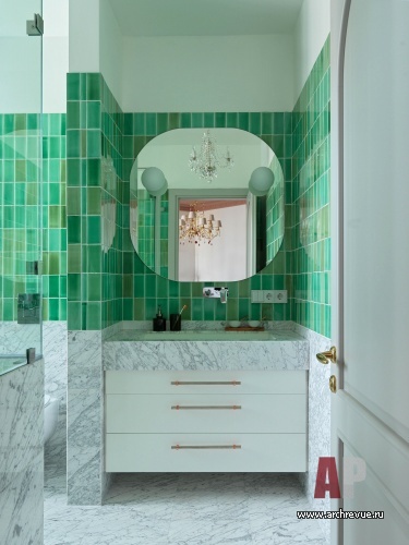 Фото интерьера санузла квартиры в стиле фьюжн