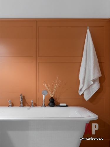 Фото интерьера ванной квартиры в стиле фьюжн