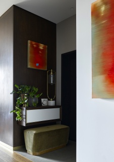 Фото интерьера входной зоны квартиры в стиле фьюжн