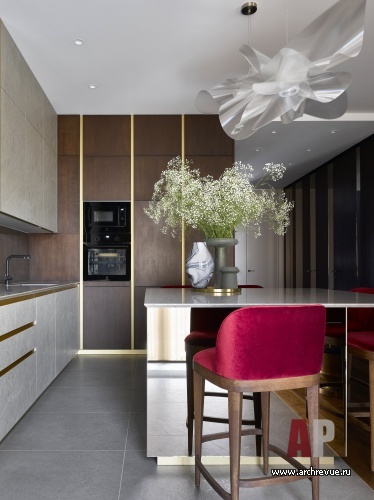 Фото интерьера столовой квартиры в стиле фьюжн