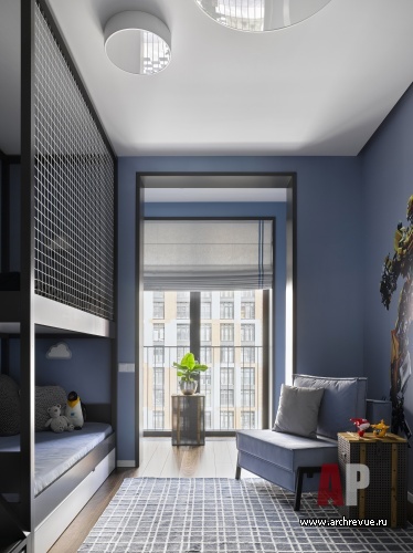 Фото интерьера детской квартиры в стиле фьюжн