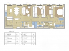 Объединение смежных квартир. Планировка.