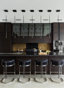Фото интерьера кухни гостевого дома в стиле современная классика