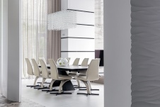 Фото интерьера столовой дома в стиле минимализм