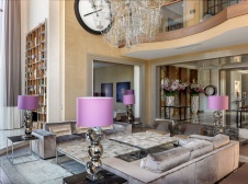 Фото интерьера гостиной дома в стиле фьюжн