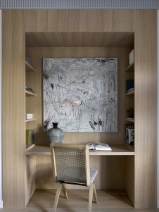 Фото интерьера кабинета квартиры в стиле эко