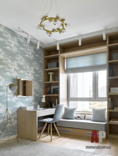 Фото интерьера детской квартиры в стиле эко