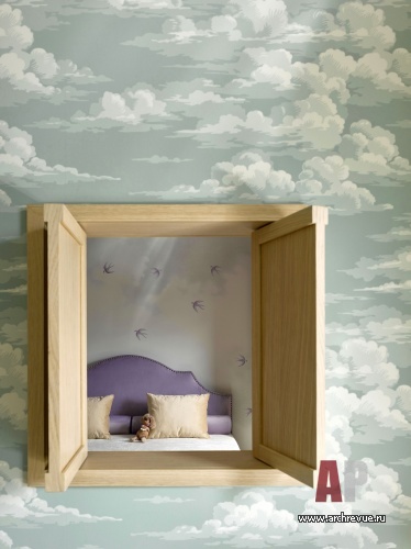 Фото интерьера детской квартиры в стиле эко