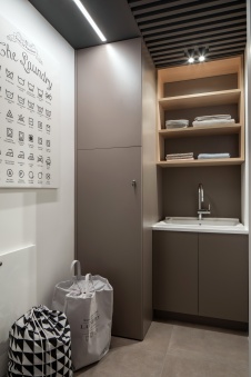 Фото интерьера постирочной квартиры в современном стиле