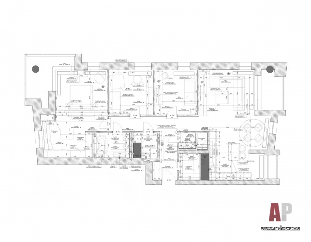 План семейной квартиры в новостройке Екатеринбурга.