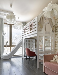 Фото интерьера детской квартиры в современном стиле