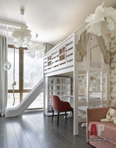 Фото интерьера детской квартиры в современном стиле