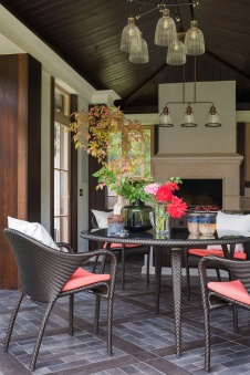 Фото беседки дома в стиле шале