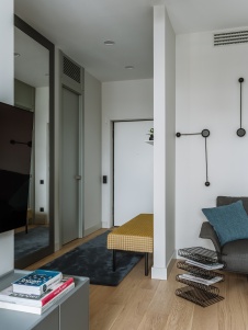 Фото интерьера входной зоны квартиры в стиле фьюжн