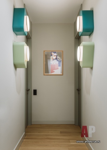 Фото интерьера коридора квартиры в стиле фьюжн