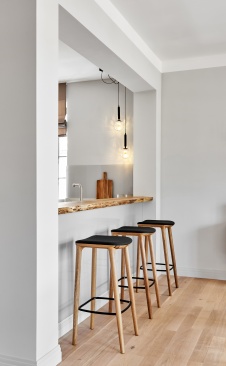 Фото интерьера столовой дома в скандинавском стиле