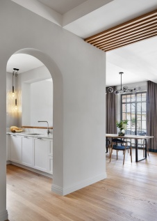 Фото интерьера кухни дома в скандинавском стиле