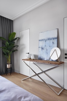 Фото интерьера спальни дома в скандинавском стиле