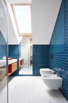 Фото интерьера санузла дома в скандинавском стиле