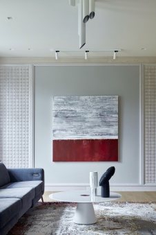 Фото интерьера гостиной дома в современном стиле