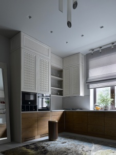 Фото интерьера кухни дома в современном стиле