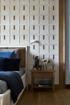 Фото интерьера спальни дома в современном стиле