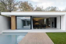 Фото фасада дома в стиле минимализм