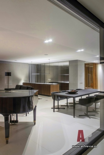 Фото интерьера зоны отдыха дома в стиле минимализм